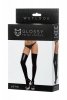 Glossy Glossy Shiny Wetlook stockings LOTIS - black